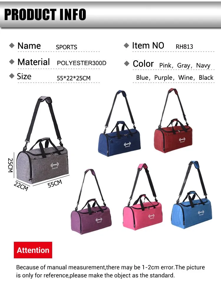 Travel Sports Gym Bag with Shoe Apartment Travel Sports Gym Bag with Shoe Apartment